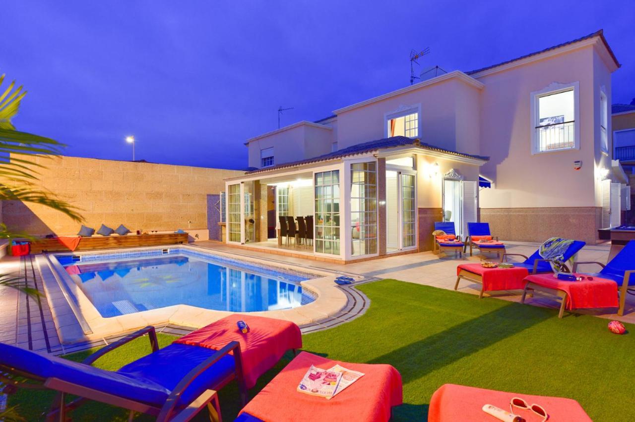 Villa Teide Sol Con Piscina Climatizada, Playa Fanabe, Costa Adeje Exterior photo